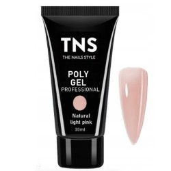 TNS Poly Gel 30ml Natural Light Pink