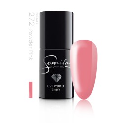 Semilac lakier hybrydowy pastells 272 powder pink 7ml