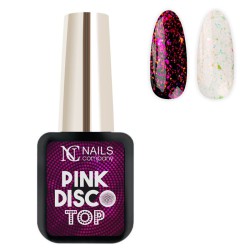 Nails Company Top Coat Pink Disco 6 ml