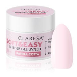 Claresa Żel Budujący SOFT&EASY 12g Panna Cotta