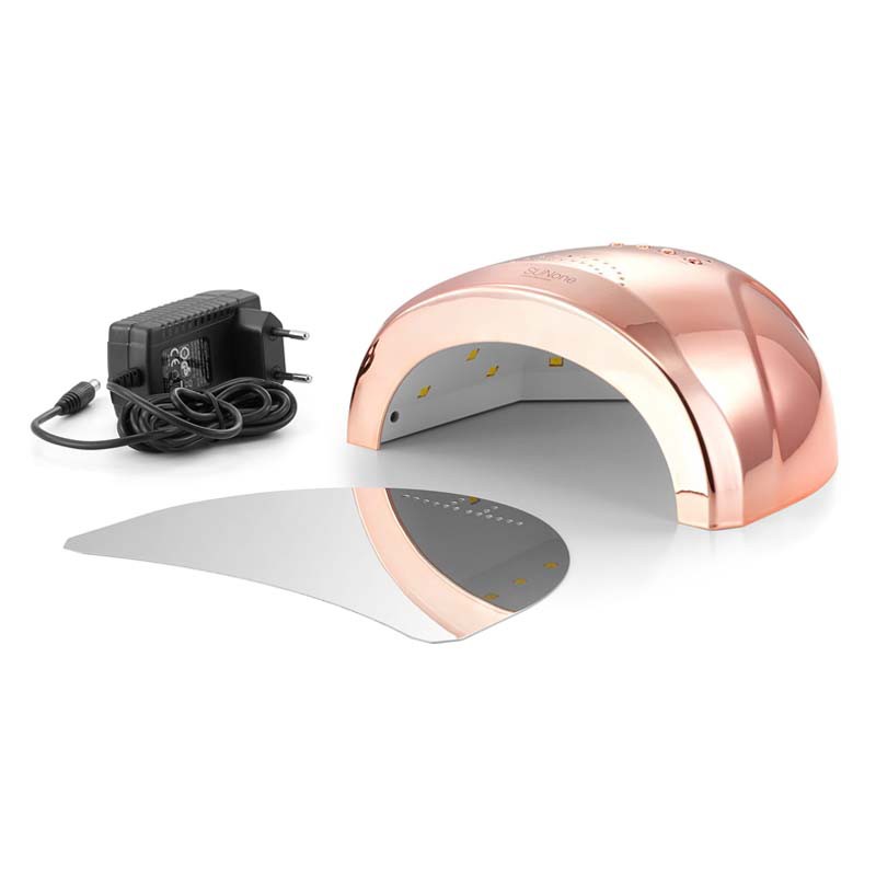 Sunone Lampa Metaliczna 24/48W Sun1 Dual LED/UV Rose Gold