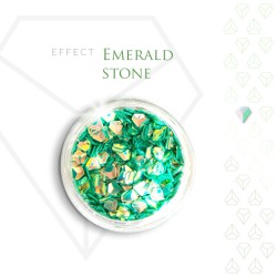 Emerald Stone Effect Szlachetny Kamień Efekt Opalizujący 3D