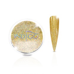 INDIGO EFEKT SYRENKI PYŁEK OPALIZUJĄCY HOLO  GOLD