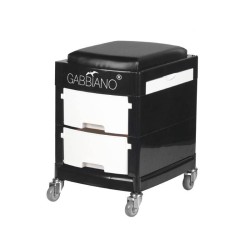 Pomocnik - Taboret do Pedicure 16-1 Black/White