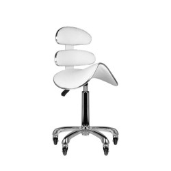 Taboret Kosmetyczny Roll Speed AM-880 Biały