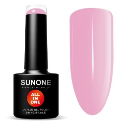 SUNONE All in One Lakier Hybrydowy 3w1 5ml R03 Rosie