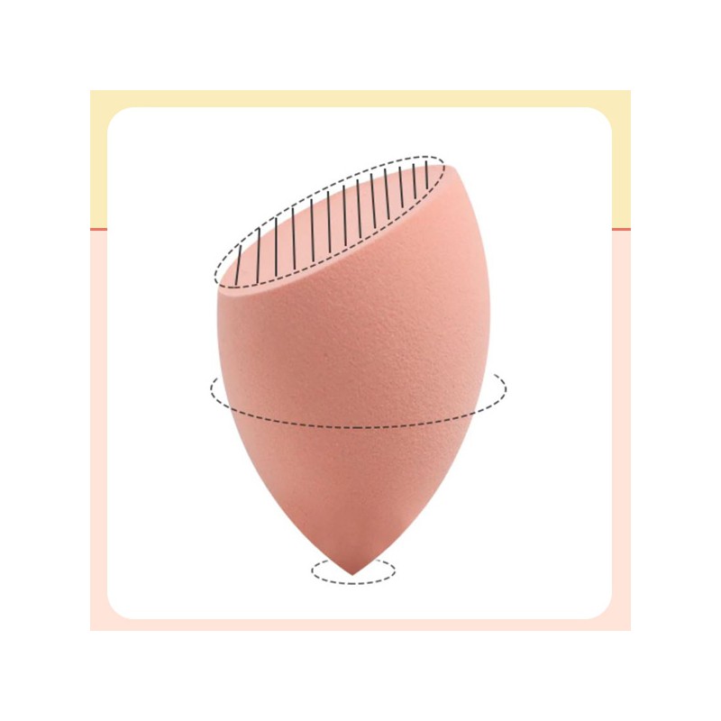 Gąbka do Makijażu Blender Ścięty Różowy Gąbka do Makijażu Blender Ścięty Różowy