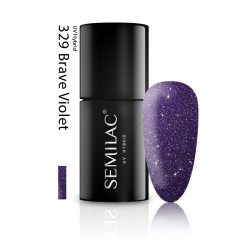 Semilac Lakier Hybrydowy 329 Brave Violet