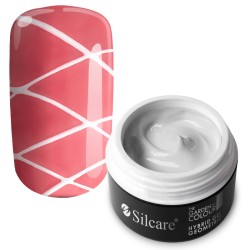 Spider Gel pajęczynka do zdobie Geometric White