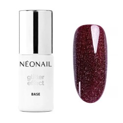 NEONAIL Glitter Effect Base Burgund Shine 7,2 ml